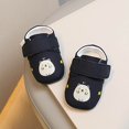 thumbnail image 5 of Otqutp Cat Print Walking Shoes for Toddlers Hook and Loop Non Slip Sneakers Baby Girls Solid Soft Rubber Sole Shoes, 5 of 5