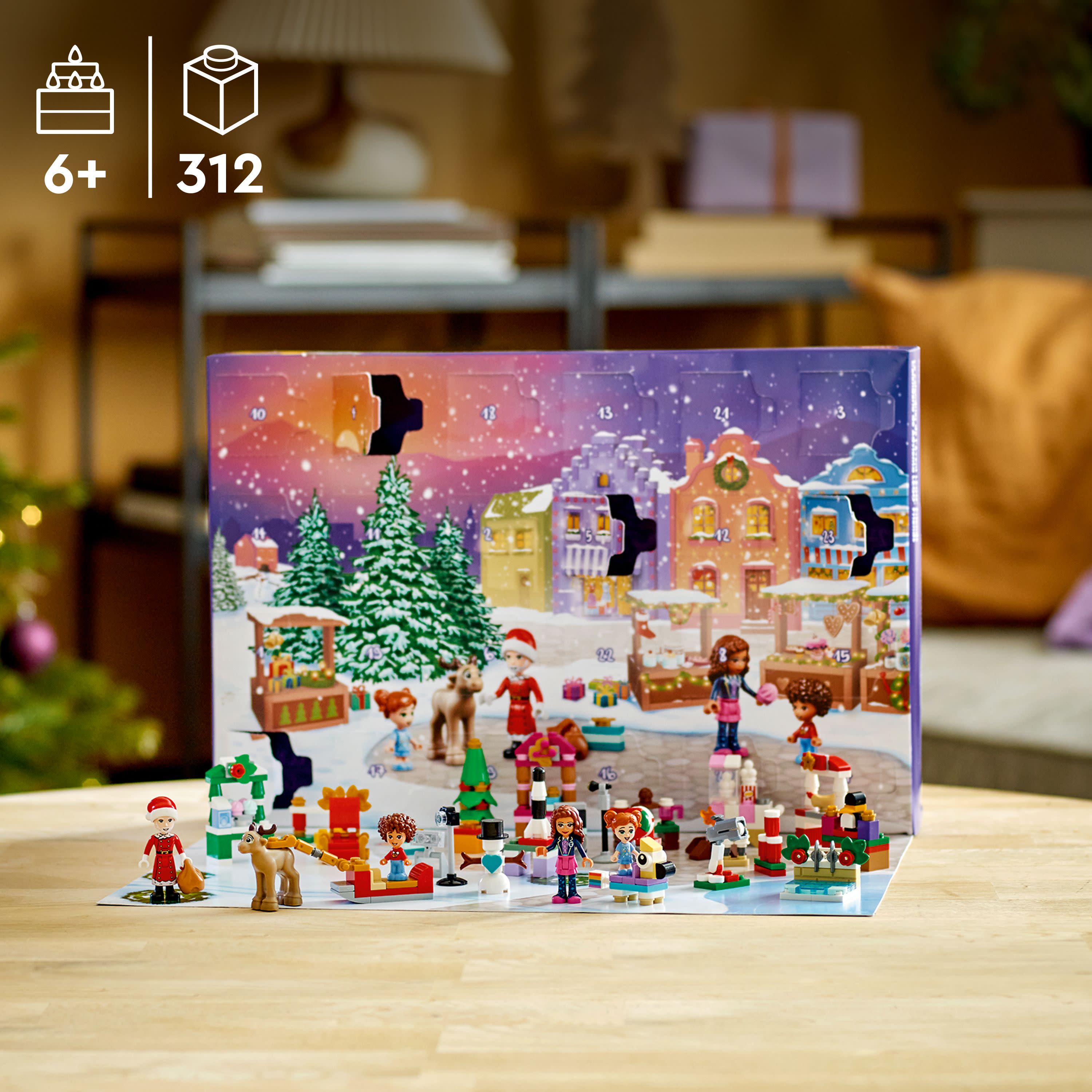 LEGO Friends 2022 Advent Calendar 41706 Building Toy Set (312 Pieces) - image 3 of 7