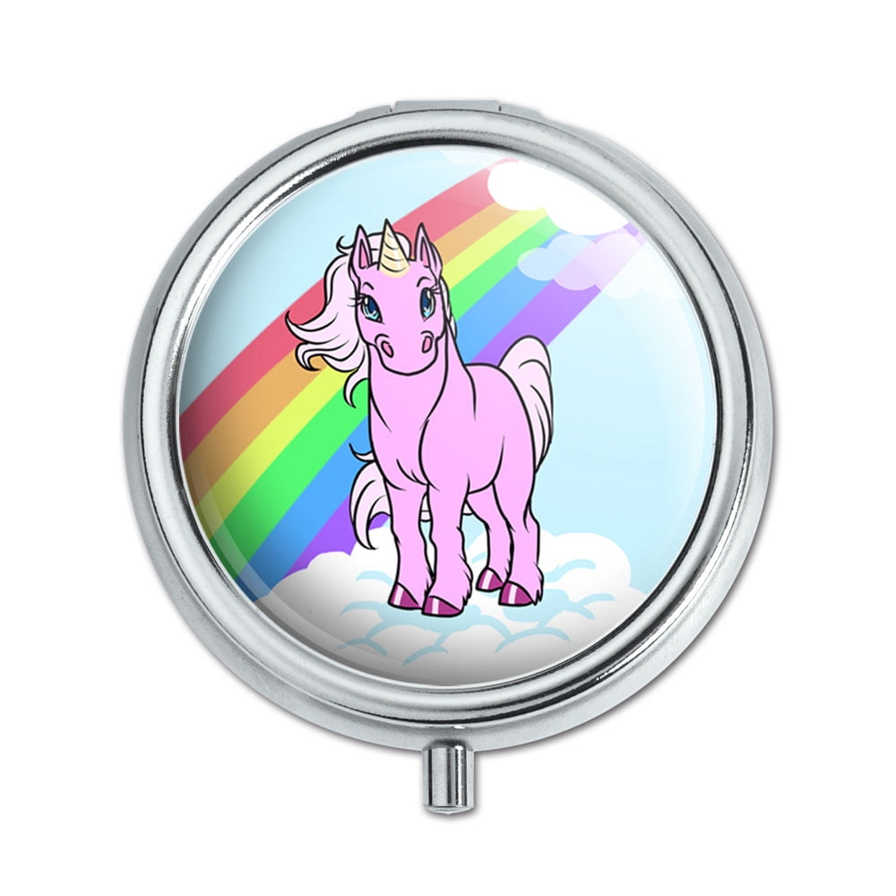 Unicorn Pony Rainbow Pink Pill Box