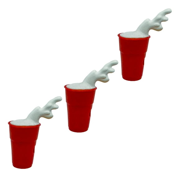 Cup Burst Accessory for WWE & AEW Wrestling Action Figures [Set of 3]