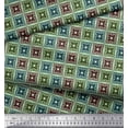 thumbnail image 2 of Soimoi Rayon Fabric Flower Artistic Print Sewing Fabric Yard 42 Inch Wide, 2 of 3