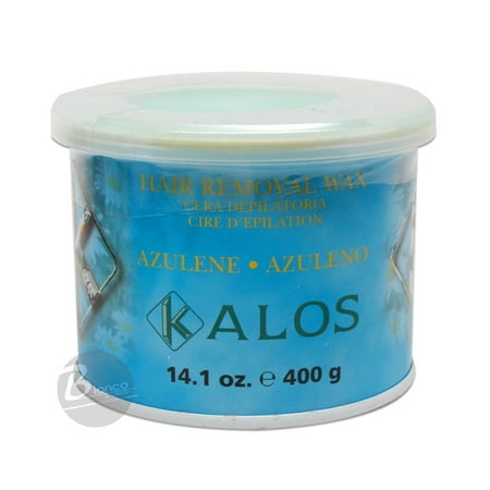 Kalos Azulene Wax for Sensitive Areas-14oz (Best Wax For Pubic Area)