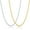 2Pcs Silver + Gold, variant on 2 Pcs Chains for Men, 4mm Stainless Steel Silver Tone Gold or Black Wheat Necklace Chain for Men Women, 16, 20, 24, 28, 32 Inch