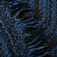 thumbnail image 6 of SAFAVIEH Braided Paisley Transitional Cotton Reversible Area Rug, Navy/Black, 5' x 8' Oval, 6 of 10