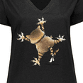 thumbnail image 4 of Inktastic Don't Let the Cat out Women's Plus Size V-Neck T-Shirt, 4 of 5
