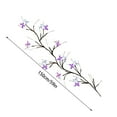 thumbnail image 3 of 59 Inch LED Butterfly Branch Lamp with Artificial Vines for Wall Decoration, 3 of 8
