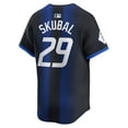 thumbnail image 3 of Men's Nike Tarik Skubal Navy Detroit Tigers City Connect Limited Jersey, 3 of 3
