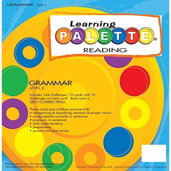 2nd Grade Reading Learning Palette Vocabulary