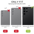 thumbnail image 2 of Funda de teléfono BENTOBEN para Samsung Galaxy S24 Ultra 6.8 negra, 2 of 9