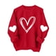 thumbnail image 2 of Blusas y camisas de manga larga con cuello redondo Estampado para niños Estampado de manga larga Casual Suelto Forro polar para mayor calidez Sudadera con capucha de manga larga con cuello redondo par, 2 of 5