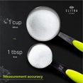 thumbnail image 7 of Elitra Home Complete Measuring Set, 13-Pack Stainless Steel Cups, Spoons, Plastic Measuring Pitchers with Spout - Engraved Measurements, Non-Slip Handles - Cooking & Baking Essentials, 7 of 7