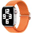 thumbnail image 1 of Correas elásticas de nailon Solo Loop compatibles con Apple Watch de 45 mm, 44 mm y 42 mm para mujeres y hombres. Correa trenzada elástica ajustable para iW., 1 of 5