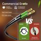 thumbnail image 4 of Brightown Cadena de luces para exteriores – Luces LED regulables conectables impermeables para patio de 50 pies con 25 bombillas de globo G40, todas las luces colgantes resistentes a la intemperie par, 4 of 5