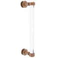 thumbnail image 4 of Clearview Collection Single Side Shower Door Pull with Grooved Accents - Antique Bronze / 8 Inch, 4 of 7