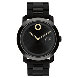 時計 Movado Bold Black 3600626 Movado Bold Black 3600626