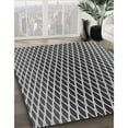 thumbnail image 3 of Ahgly Company Machine Washable Indoor Round Transitional Gray Cloud Gray Area Rugs, 6' Round, 3 of 7