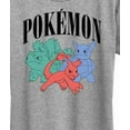 thumbnail image 3 of Pokémon - Pokemon Charmeleon Ivysaur Wartortle - Women's Short Sleeve Graphic T-Shirt, 3 of 5