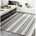thumbnail image 2 of Mark&Day Outdoor Rugs, 8x10 Aerdt Global Indoor/Outdoor Medium Gray Area Rug, Non Shedding Grey Black White Carpet for Patio, Porch, Deck, Bedroom, Living Room or Kitchen (7'10" x 10'2"), 2 of 6