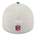 thumbnail image 4 of Men's New Era Stone/Green New York Jets 2024 Sideline Historic 39THIRTY Flex Hat, 4 of 6