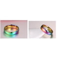 thumbnail image 6 of Stainless Steel Ring Durable Hypoallergenic Wedding Band European and American Design Individually Packed and Customizable Jewelry Gift for Men and Women, 6 of 6