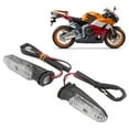 thumbnail image 3 of Señal de giro de motocicleta lámpara indicadora de motocicleta de alto brillo ahorro de energía resistente a arañazos 2 piezas LED resistente para moto ANGGREK Otros, 3 of 8