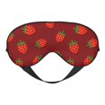 thumbnail image 6 of Rocae Strawberry for Mask for Women Men, Luxury Eye Cover Eye Shade with Adjustable Strap for Travel, Nap, Meditation, 6 of 7