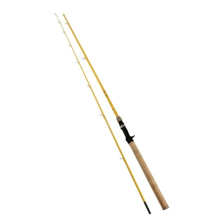 Eagle Claw 2-Piece 8 x 0 Fiberglass Medium Action Featherlight Kokanee Casting Rod