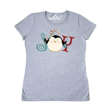 Christmas Penguin Joy Women's T-Shirt