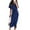Dark Blue, variant on Women's Fashion Dress Party Evening Dress Long Sleeved Outings Summer Dress