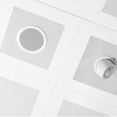 thumbnail image 6 of Ceiling In-Wall Speaker Grille Cover and Base, 6.5 Inch White Round Metal Covers, 6 of 6
