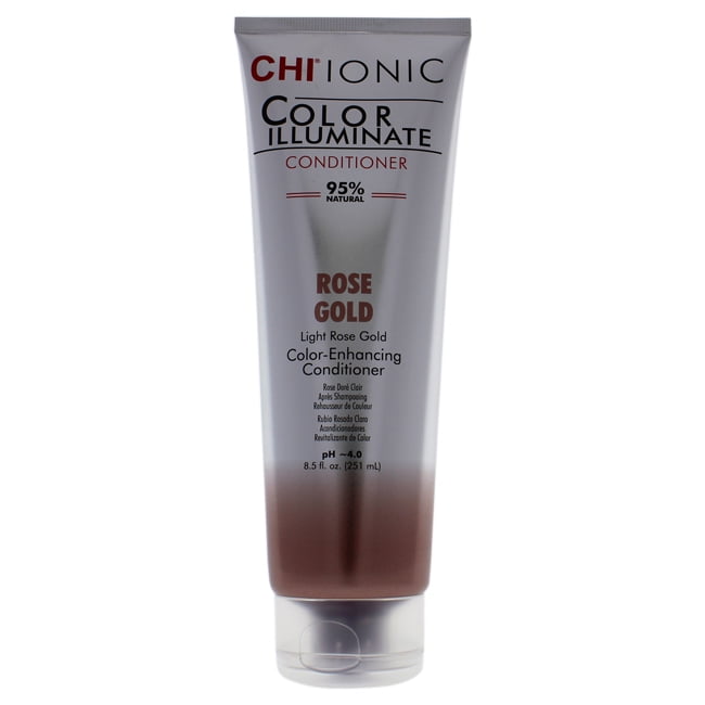 Chi Ionic Color Illuminate Rose Gold Conditioner By Chi For Unisex 8 5 Oz Conditioner Walmart Com Walmart Com
