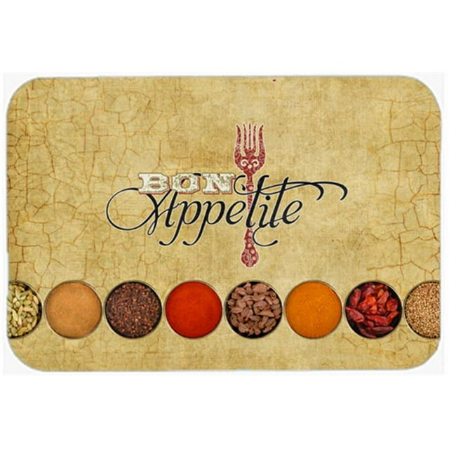 Carolines Treasures SB3089CMT Bon Appetite And Spices Kitchen Or Bath Mat 20 x 30 In.