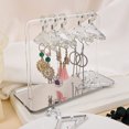 thumbnail image 4 of YAOMOBB Ear Studs Display Rack Polished Coat Hanger Shaped Earring Rack for Jewelry Display, 4 of 6