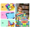 thumbnail image 4 of PicassoTiles Magnetic Tiles for Kids – 152PCS STEM Construction Building Blocks Educational Toy Set, 4 of 8