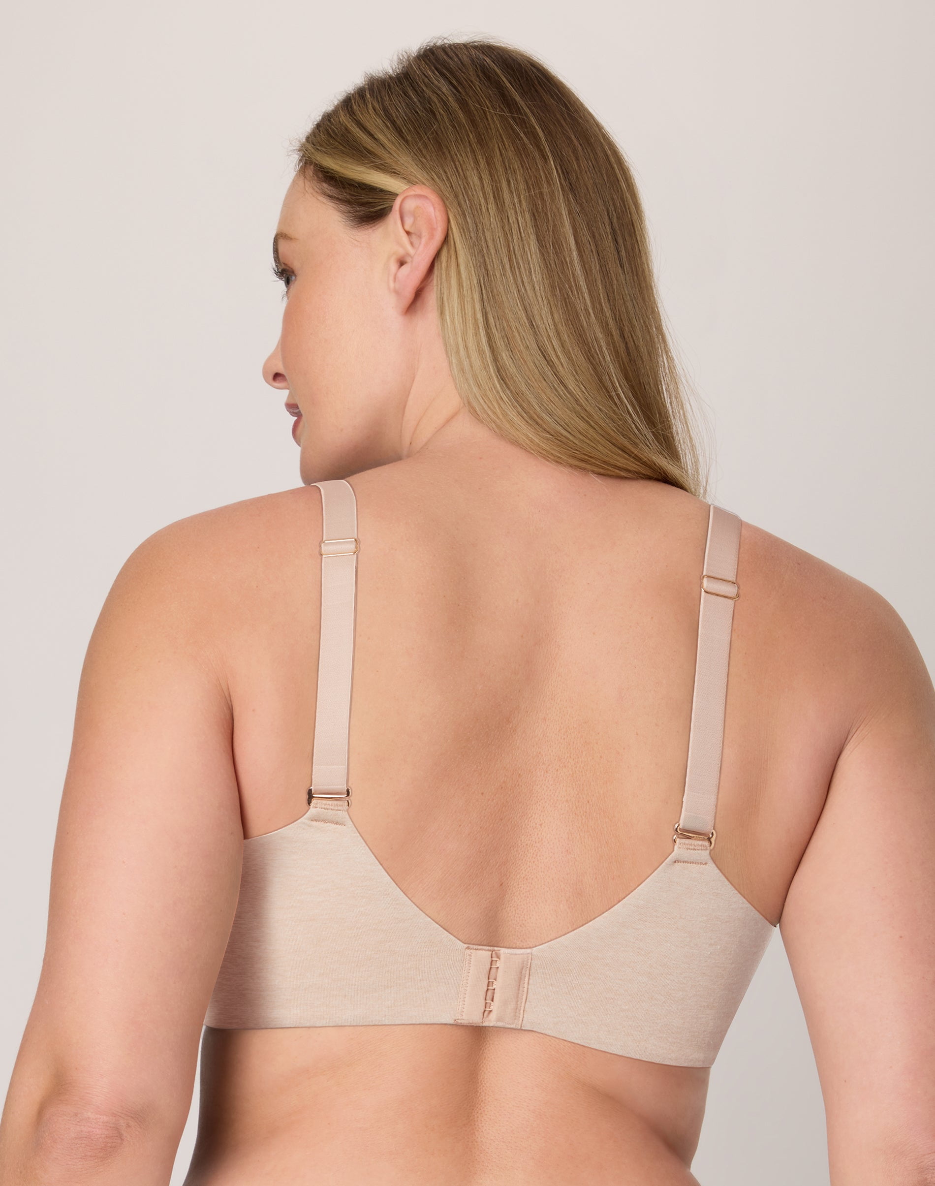 Bali T-Shirt Underwire Bra, Cotton Collection Tropical Sands Heather 36C