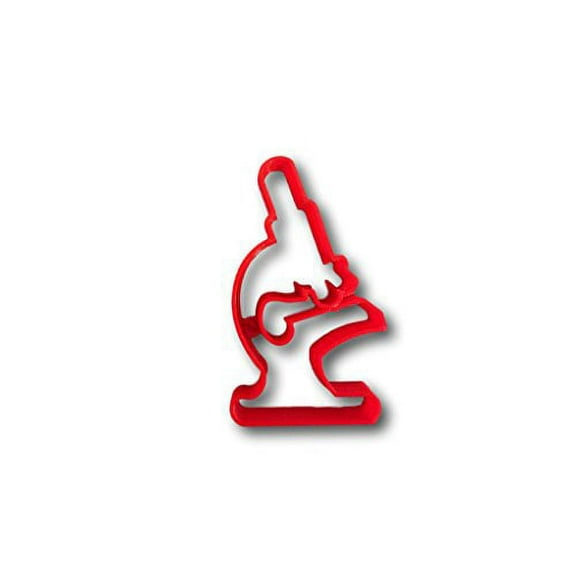 Microscope Cookie Cutter- Fast Shipping - Sharp Edges - Exceptional Quality