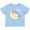 AE-Light Blue, variant on Inktastic Unicorn Moon Girls Baby T-Shirt