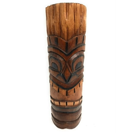 Carved Tiki Surfboard - Happy Tiki Mask 20
