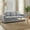 Gray, variant on Christopher Knight Home 84.7" Modern Chenille Sofa Couch with Curved Backrest, 3 Seats, Green