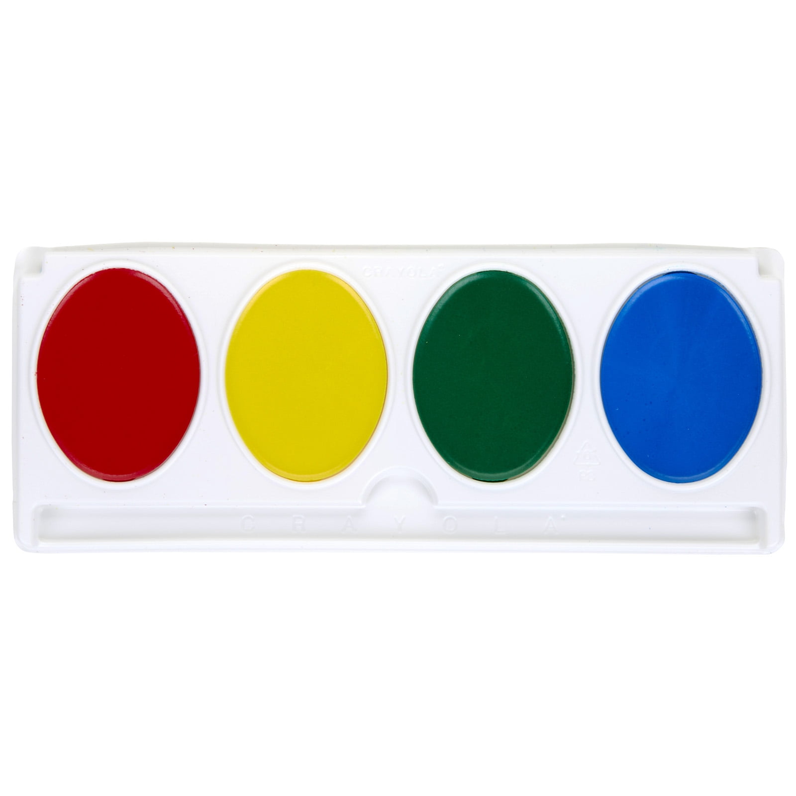 Crayola Jumbo Washable Watercolor Set, 4 colors, Pack of 6
