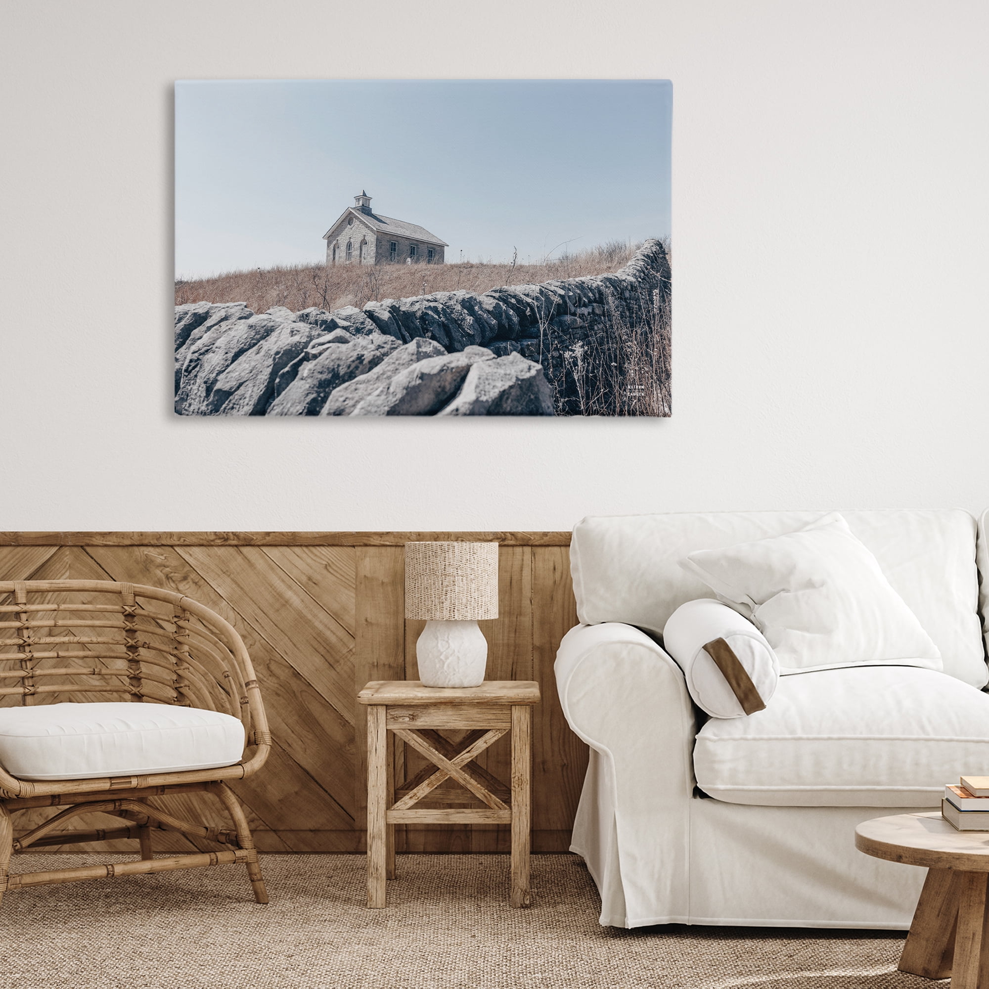 Stupell Industries One Room Schoolhouse Canvas Wall Art, design by Nathan Larson