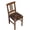 Four Pieces, variant on Logiee BBQ Party Print Square Chair Seat Covers, Stretch Chair Seat Covers,Seat Chair Slipcover, Non-Slip Chair Slipcover,Furniture Protector for Indoor and Outdoor-Four Pieces