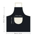 thumbnail image 2 of Tablier Art Déco Mode Kite Bleu Paréo Cuisine Poche Tablier, 2 of 3