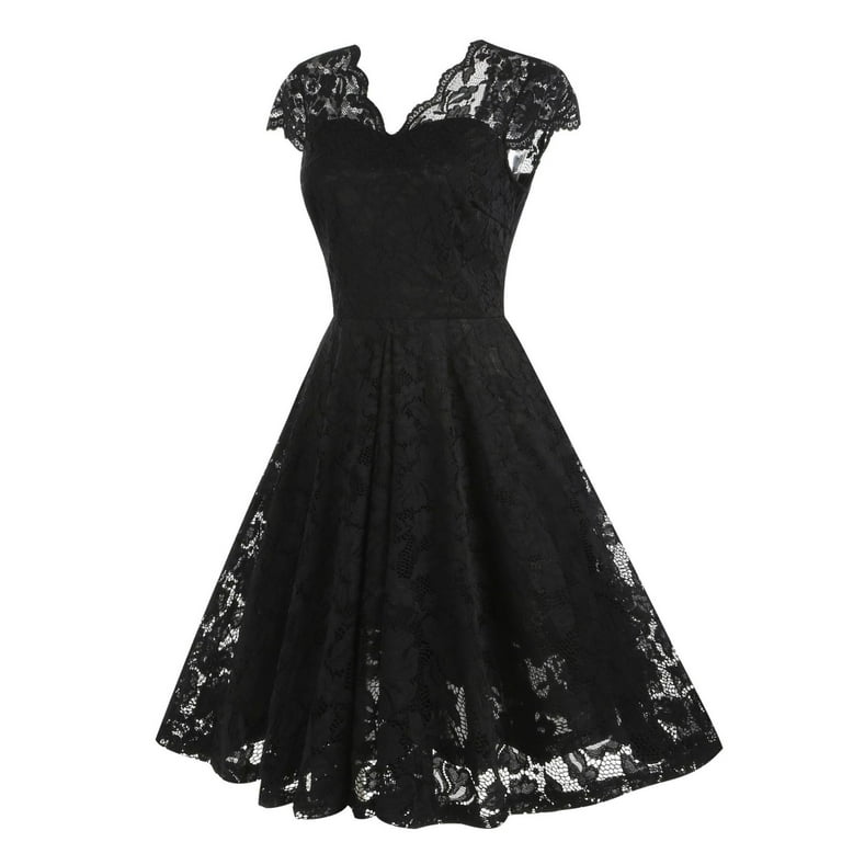 ワンピース elfelfelfarchives LACE LINED DRESS Black 711g+z6GfLL._UY1000_.jpg