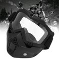 thumbnail image 2 of Outdoor Sports Face Mask for Motorcycle Windproof Glasses Goggles Cycling Equipment(Transparet), 2 of 10