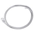 thumbnail image 2 of 10K White Gold 1MM Solid Box Chain Necklace 16" Length, 2 of 9