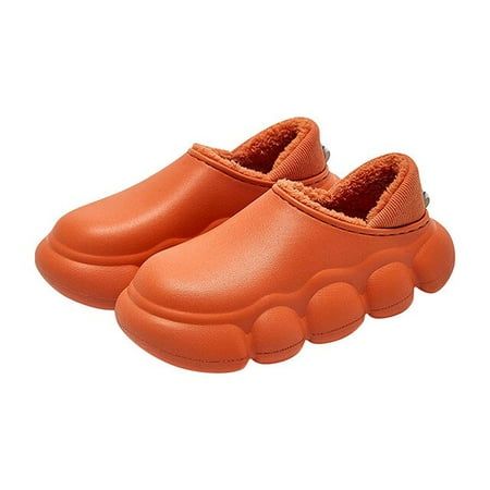 

PIKADINGNIS 2022 New Winter Slippers Warm Men Shoes Waterproof Women Couples Non-Slip Cotton Shoes Indoor Outdoor Plush Slippers Home Slides