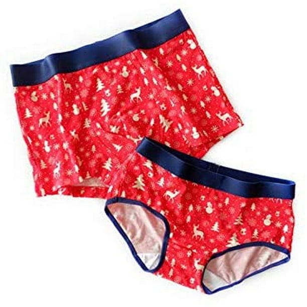 Girlfriend and Boyfriend Matching Set Couples Underwear Set Unique Gift for  Couple Matching Set of 2 Panties Funny Outfit -  Canada