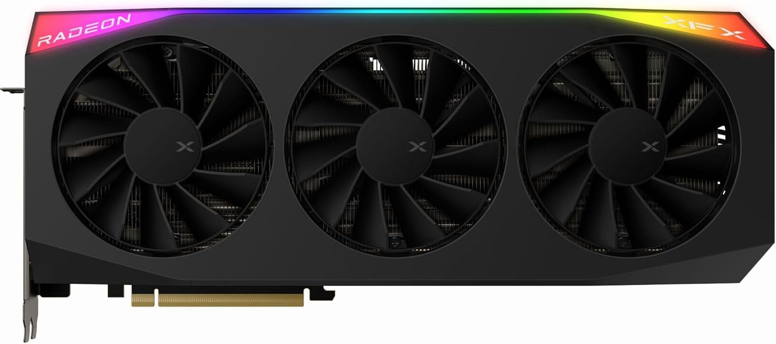 XFX RX-97TRGBBBA Mercury AMD Radeon RX 9070XT OC Gaming Edition with RGB 16GB GDDR6, HDMI 3xDP, AMD RDNA 4