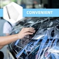 thumbnail image 3 of ETHZZLE 2 Rolls Transparent Wrap Car Body Protection Film UV Protection PVC Sheet for Car Maintenance, 3 of 8